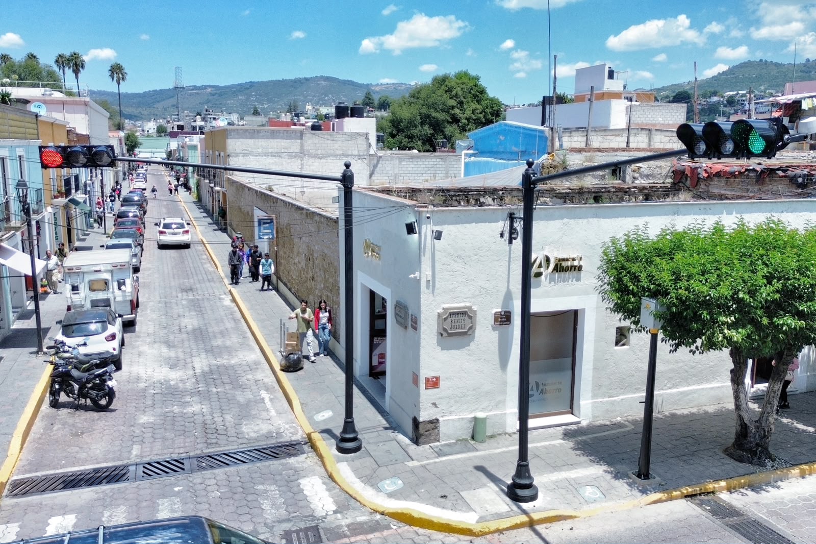 Gracias a gestión de Alfonso Sánchez García ante la SMyT Ayuntamiento de Tlaxcala inicia la modernización de semáforos